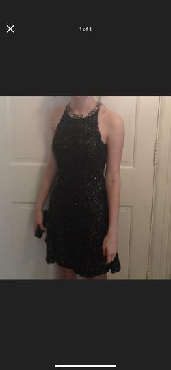 Sherri Hill Black Size 0 Prom Green Mermaid Dress on Queenly