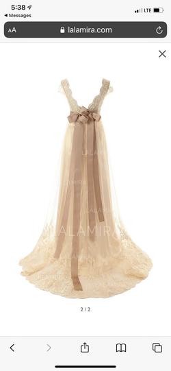 Nude Size 16 A-line Dress on Queenly