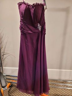 Style K070 My Dress and More Purple Size 28 50 Off Straight Dress on Queenly