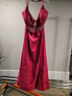 Style 9073 Aurora Hot Pink Size 28 A-line Dress on Queenly