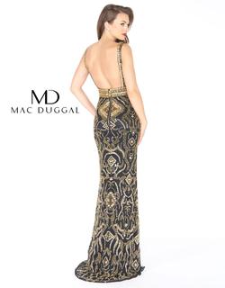 Style 4595R Mac Duggal Black Size 8 Tall Height Prom Straight Dress on Queenly