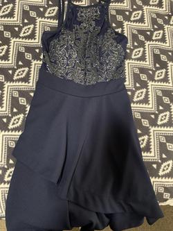 Speechless Blue Size 2 A-line Dress on Queenly