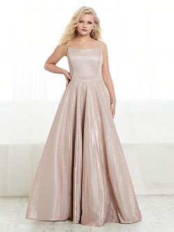 Style 16448 Tiffany Designs Pink Size 22 Bridgerton Pockets Wedding Guest Plus Size A-line Dress on Queenly