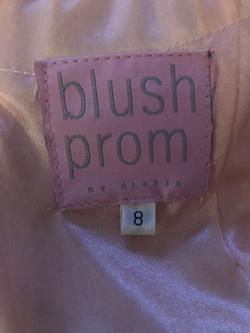 Blush Prom Pink Size 8 Fun Fashion Tall Height Cocktail Dress on Queenly
