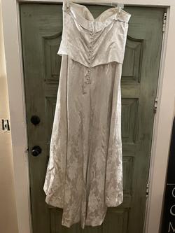 White Size 16 A-line Dress on Queenly