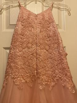 Cindy U.S.A Pink Size 18 Midi $300 Cocktail Dress on Queenly