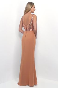 Style 4250 Mary's Gold Size 10 Sequined Military Silk Wedding Guest Straight Dress on Queenly