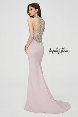 Style 81080 Angela and Alison Pink Size 8 Tall Height Bridesmaid Prom Mermaid Dress on Queenly