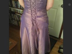 Flirt Purple Size 14 Plus Size Cocktail Dress on Queenly