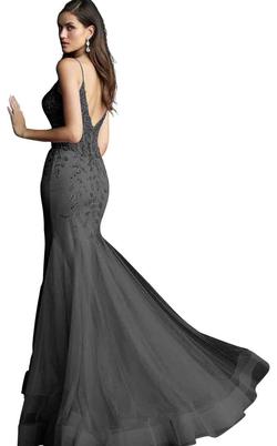 Jovani Black Size 16 Plus Size Mermaid Dress on Queenly