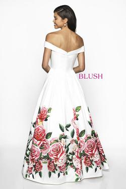 Style C2062 Blush Prom White Size 14 Tall Height Prom Ball gown on Queenly