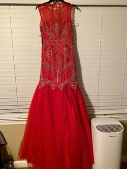 Gino Cerruti of London England Red Size 10 Mermaid Dress on Queenly