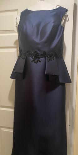 Bijou Blue Size 10 Ball gown on Queenly