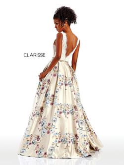 Style 4973 Clarisse Multicolor Size 6 Tall Height Prom Ball gown on Queenly