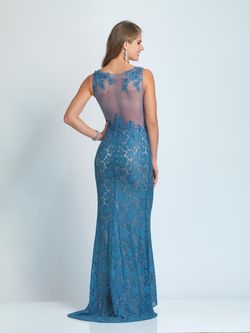 Style 2109 Dave and Johnny White Size 6 Floor Length Tall Height Mermaid Dress on Queenly