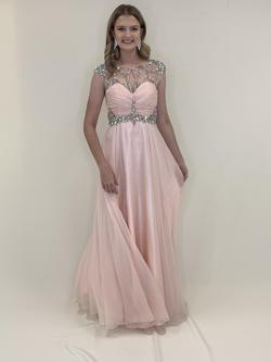 Larissa Couture LV Pink Size 4 Floor Length Ball gown on Queenly