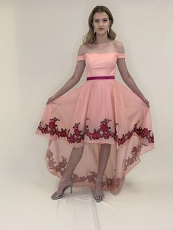 Larissa Couture LV Pink Size 6 A-line Dress on Queenly