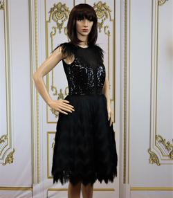 Larissa Couture LV Black Size 6 50 Off Cocktail Dress on Queenly