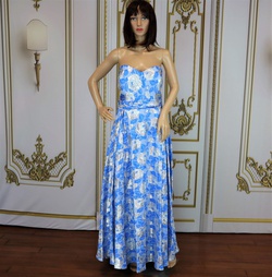 Cinderella Divine Blue Size 18 Plus Size Straight Dress on Queenly