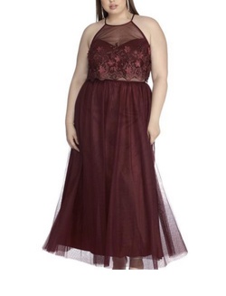 Red Size 22 A-line Dress on Queenly