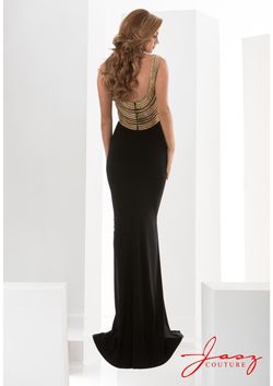 Style 5604 Jasz Couture Black Size 8 Sorority Formal Tall Height Side slit Dress on Queenly