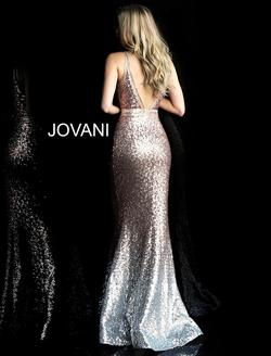 Style 63439 Jovani Gold Size 2 Ombre Tall Height Prom Mermaid Dress on Queenly