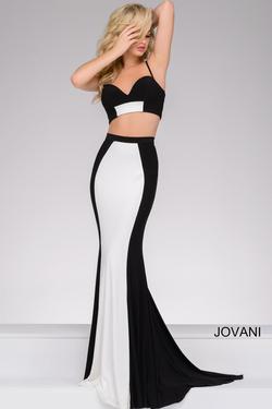 Style 47957 Jovani Multicolor Size 00 Tall Height Fitted Prom Mermaid Dress on Queenly