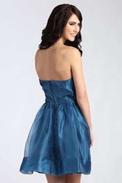 Style 59W2080 Jolene Blue Size 10 Homecoming Tall Height Cocktail Dress on Queenly