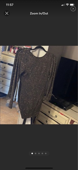 Monaco Black Size 2 Shiny Cocktail Dress on Queenly