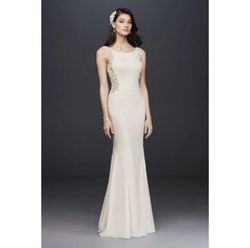 Nude Size 10 A-line Dress on Queenly