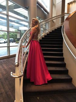 Ashley Lauren Pink Size 2 50 Off Floor Length Ball gown on Queenly