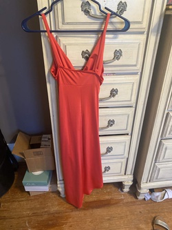 Super Pink Size 2 Euphoria Fitted Summer Side slit Dress on Queenly
