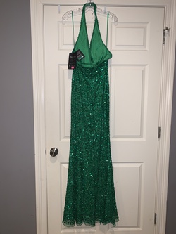 Green Size 14 Straight Dress on Queenly