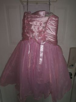 Fair Only Pink Size 10 Midi Homecoming Cocktail Dress on Queenly