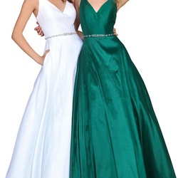Clarisse Green Size 0 Prom Ball gown on Queenly