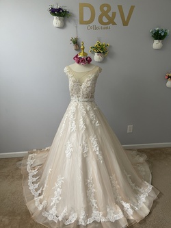 Nude Size 10 Ball gown on Queenly