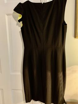 Calvin Klein Multicolor Size 10 Wedding Guest Medium Height Midi Cocktail Dress on Queenly