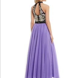 Blondie Nites Purple Size 2 A-line Dress on Queenly