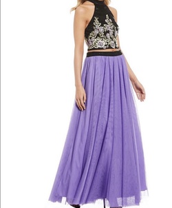 Blondie Nites Purple Size 2 A-line Dress on Queenly