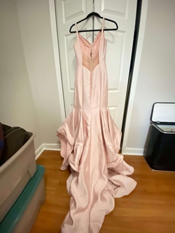 Mac Duggal Pink Size 4 Macduggal Pageant Mermaid Dress on Queenly