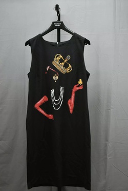 Moschino Black Size 14 Tall Height Pockets Straight Dress on Queenly