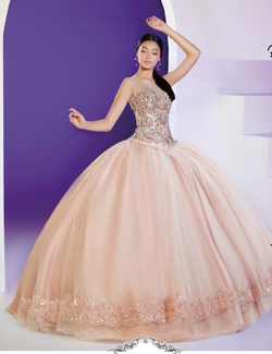 Ragazza Pink Size 6 Quinceanera Ball gown on Queenly