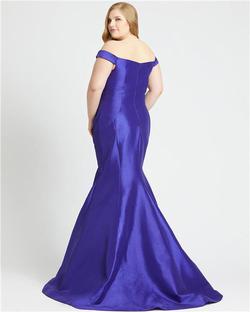 Style 66803 Mac Duggal Purple Size 28 Tall Height Prom Mermaid Dress on Queenly