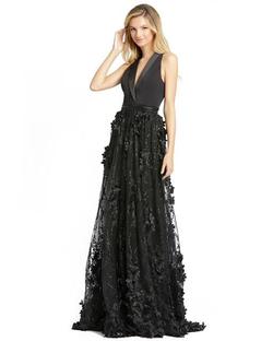 Style 12264 Mac Duggal Black Size 2 Tall Height Prom A-line Dress on Queenly