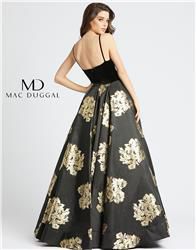 Style 25955 Mac Duggal Black Size 6 Tall Height Prom Ball gown on Queenly