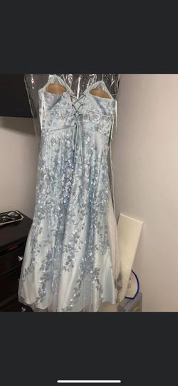 Cachet Blue Size 18 Straight Dress on Queenly
