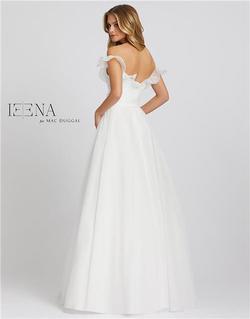 Style 48942 Mac Duggal White Size 14 Prom Ball gown on Queenly