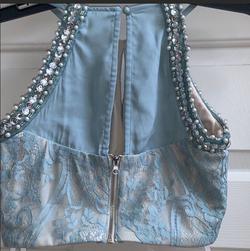 Extraordinary Blue Size 2 Prom $300 Mermaid Dress on Queenly