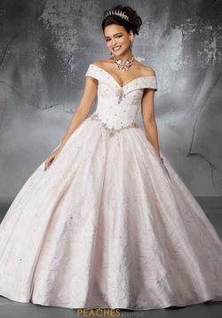 Mori Lee Pink Size 16 Quinceanera Pageant Corset Ball gown on Queenly