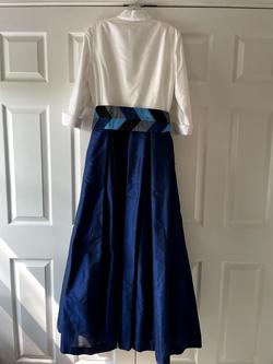 Marisa Baratelli Blue Size 10 Navy Ball gown on Queenly
